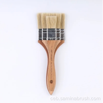 Eco-friendly nga patag nga bristle brush set